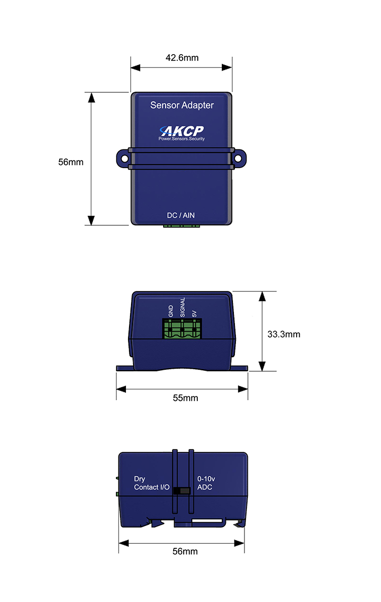 AKCP - SEN-A - Sensor Adapter