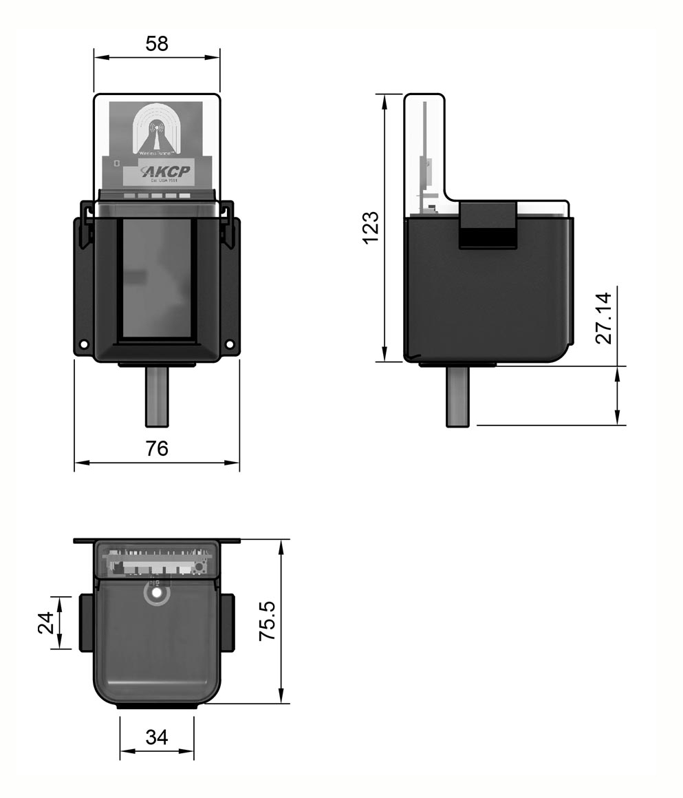 AKCP LoRa Wireless Tunnel™ Sensors  