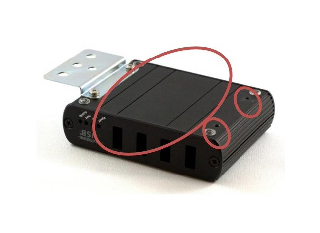 Icron USB Mounting Kit - Silver - 10-00535