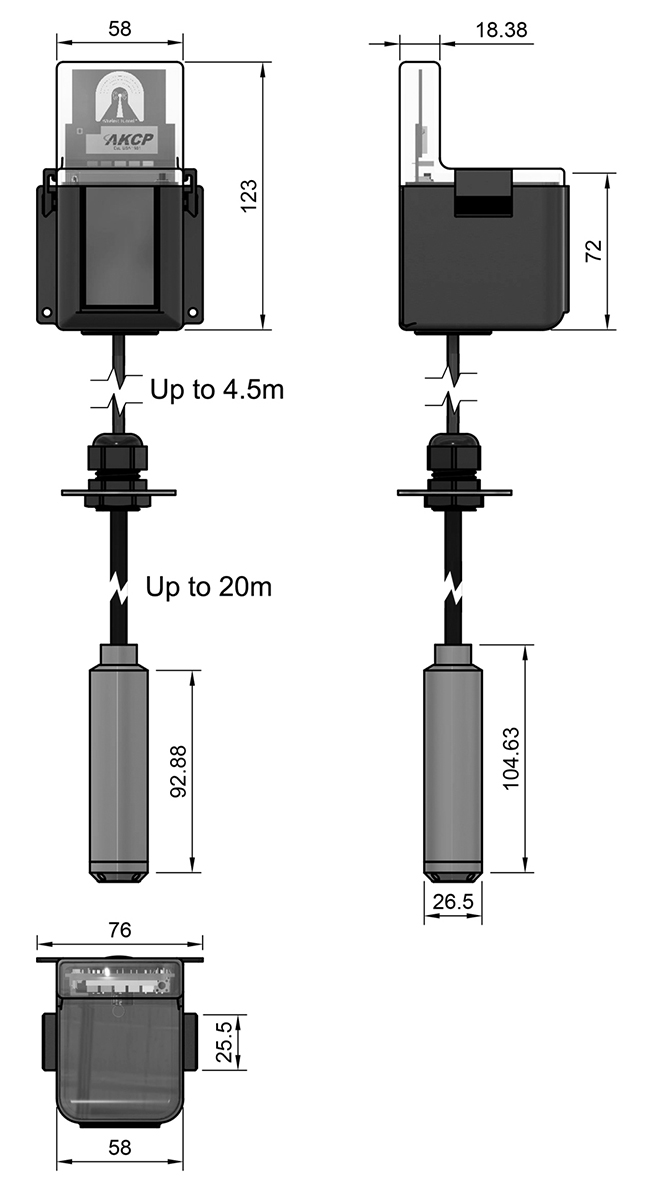AKCP Wireless Tank Level Sensor
